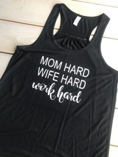 Ladies Tank Top - Work Hard