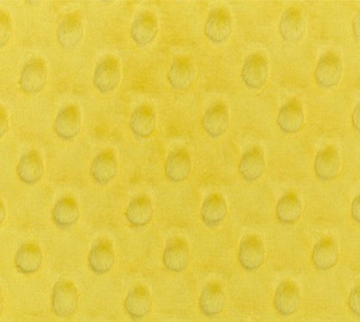 Minky Dimple Dot- Canary