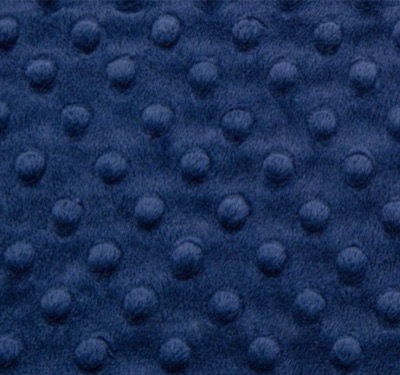 Minky Dimple Dot- Navy