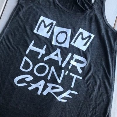 Ladies Tank Top - Mom Hair