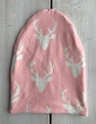 Reversible Slouch- Pink Buck