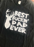 Mens T-shirt - Best Buckin Dad