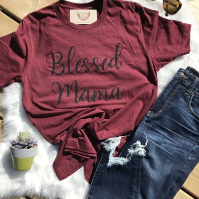 Ladies T-shirt - Blessed Mama