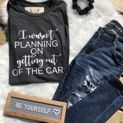Ladies T-shirt - I wasn't