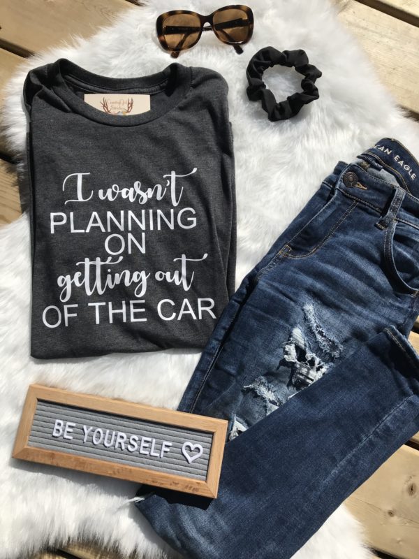 Ladies T-shirt - I wasn't