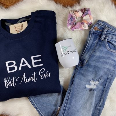 Ladies Crew Neck Sweatshirt - BAE
