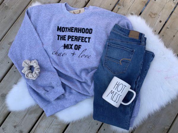 Ladies Crew Neck Sweatshirt - The Perfect Mix
