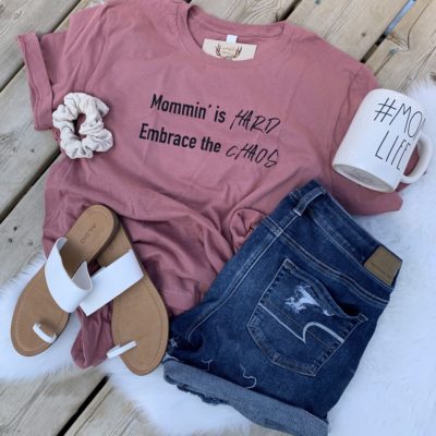 Ladies T-Shirt - Embrace the Chaos