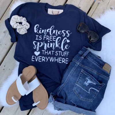 Ladies T-shirt - Sprinkle Kindness