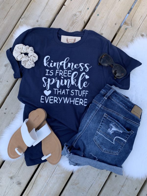 Ladies T-shirt - Sprinkle Kindness