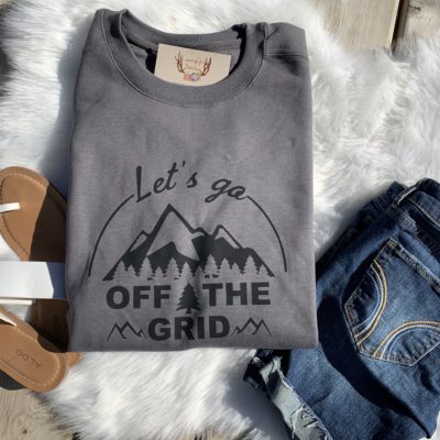 Ladies Crew Neck Sweatshirt - Off the Grid