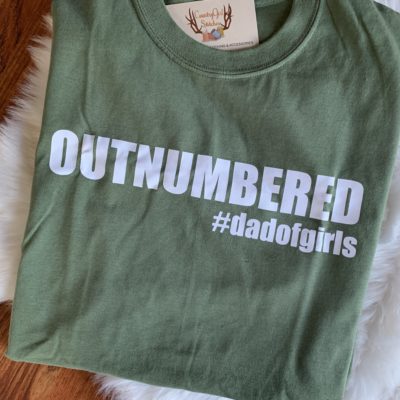 Mens T-shirt - #dadofgirls