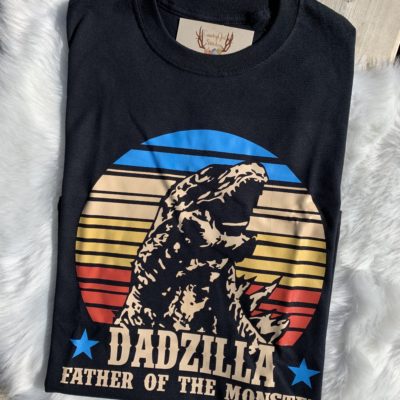Mens T-shirt - Dadzilla