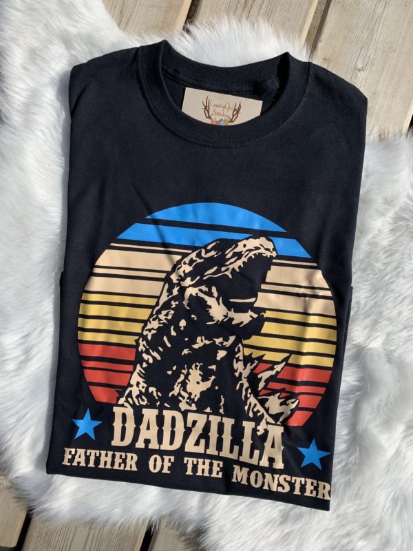 Mens T-shirt - Dadzilla