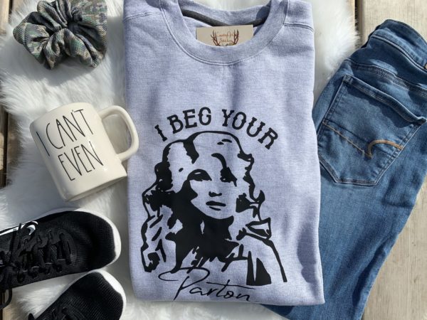 Ladies Crew Neck Sweatshirt - Dolly