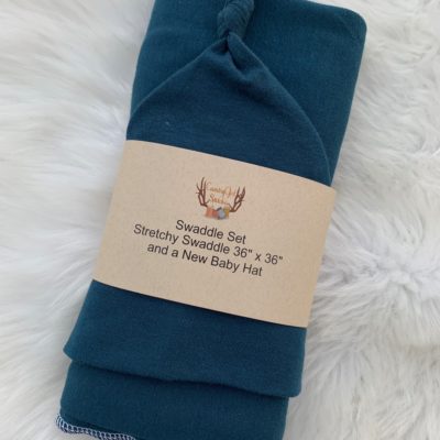 Swaddle Set - Peacock