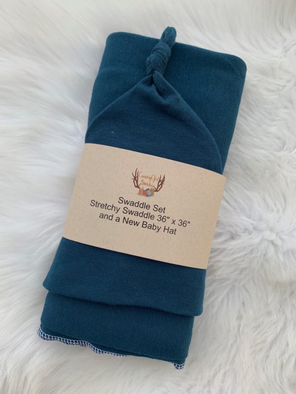 Swaddle Set - Peacock