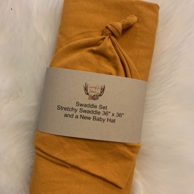 Swaddle Set - Mustard