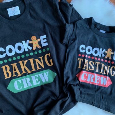 Kids T-shirt/Onesie- Cookie Tasting CREW