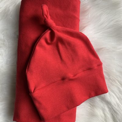 Swaddle Set - Red