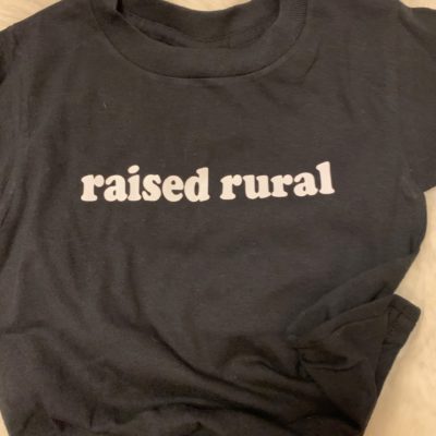 Kids T-shirt/Onesie- rural raised
