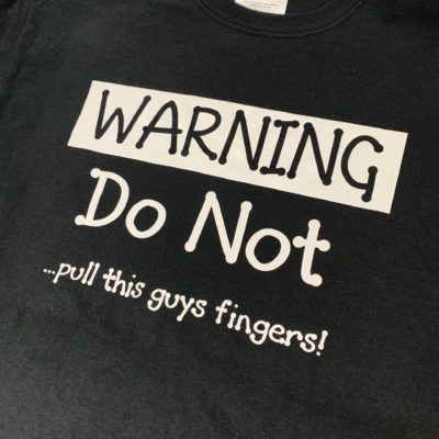 Mens T-shirt - Warning: