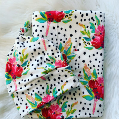 Swaddle Set - Flower Bouquet