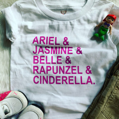 Kids T-shirt/Onesie- Ariel &