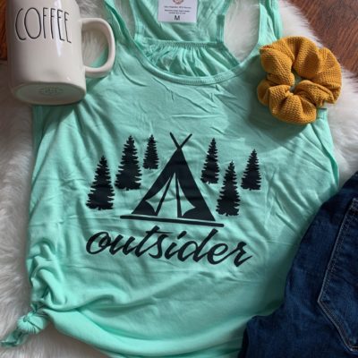 Ladies Tank Top - Outsider