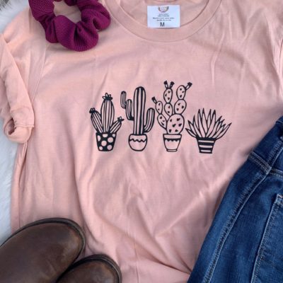 Ladies T-shirt - 4 Cactus