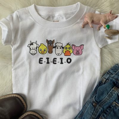 Kids T-shirt/Onesie- E-I-E-I-O