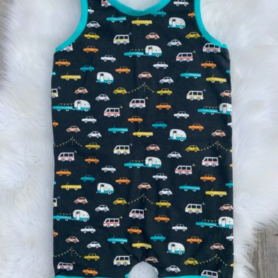 Rascal Romper - Cars