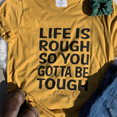 Ladies T-shirt - Life is Rough