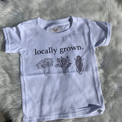Kids T-shirt/Onesie- Locally Grown