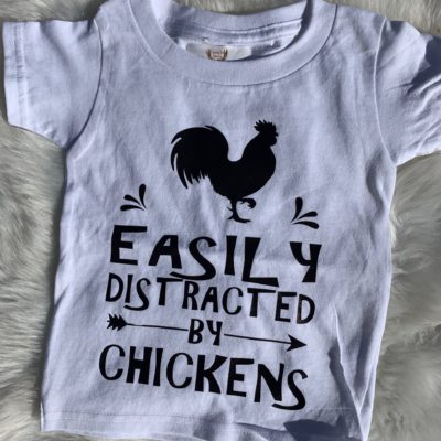 Kids T-shirt/Onesie- Easily Distracted