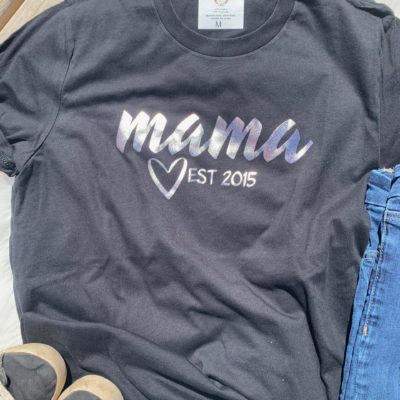 Ladies T-shirt - mama est.