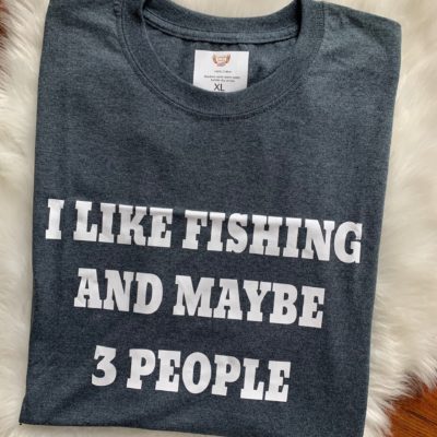 Mens T-shirt - I like Fishing