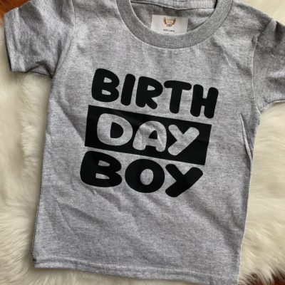 Kids T-shirt/Onesie- BIRTHDAY BOY