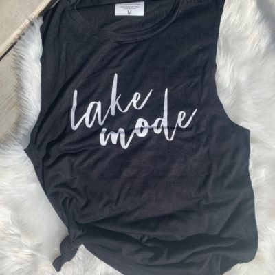 Ladies Tank Top - lake mode