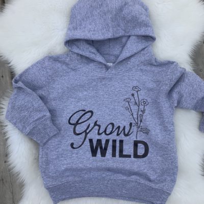 Kids Crewneck Sweatshirt- Grow Wild