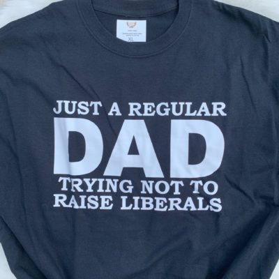 Mens T-shirt - Raising Liberals