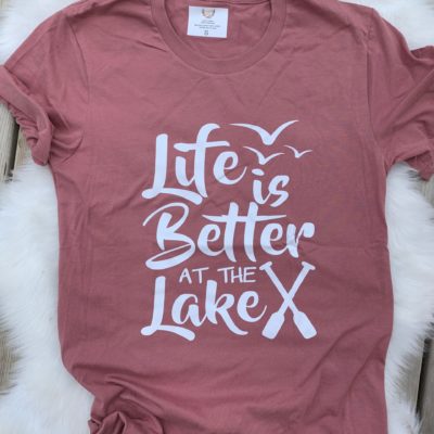 Ladies T-shirt - At The Lake