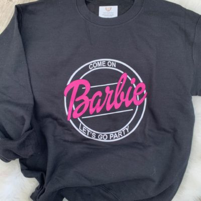 Ladies Crew Neck Sweatshirt - Barbie