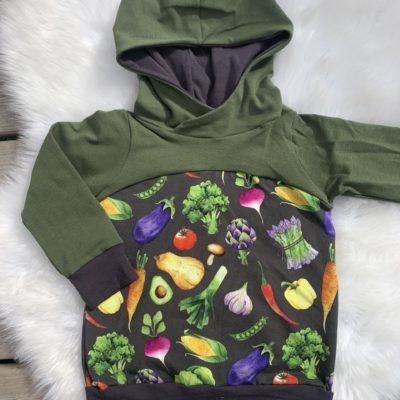 Hoodie - Green Veggie