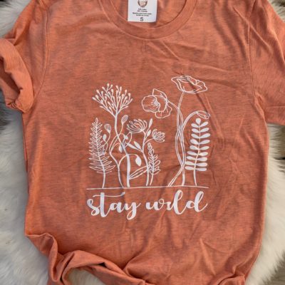 Ladies T-shirt - stay wild