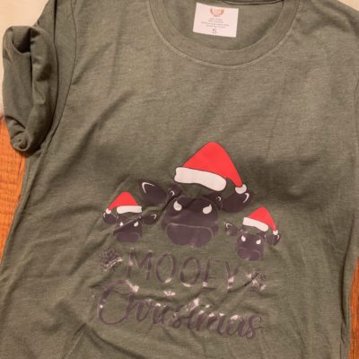 Adult T-shirt - Mooey Christmas