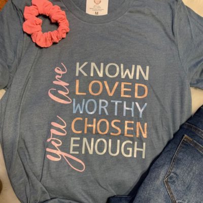 Ladies T-shirt - you are
