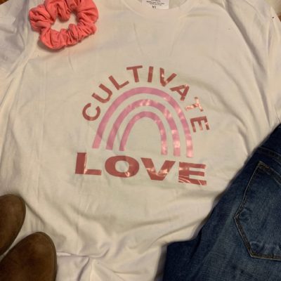 Ladies T-shirt - Cultivate Love