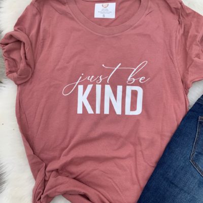Ladies T-shirt - Just be kind