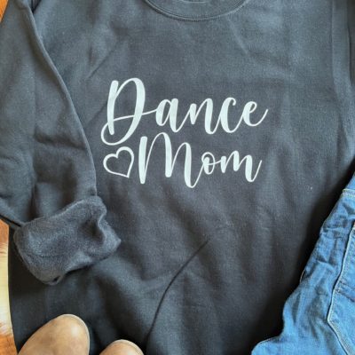 Ladies Crew Neck Sweatshirt - Dance Mom